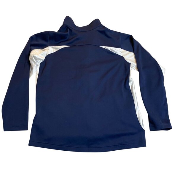 Nike Mens Jacket XL Navy & White Sportswear Full-Zip - Picture 2 of 6